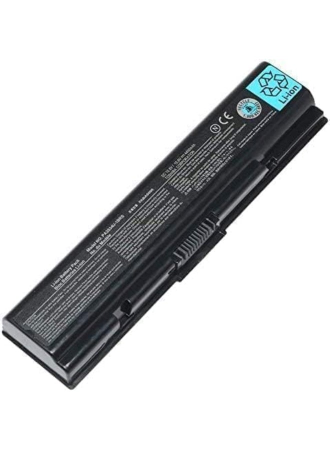 Battery L300 (58-Wh) All Compatible With (Toshiba. A200/A210/A300/A350/A355/L300/L305/L450/L500/L505/L555/PA3533U-1BRS/PA3533U-1BAS/PA3534U-1BAS/PA3535U-1BAS - Image 1